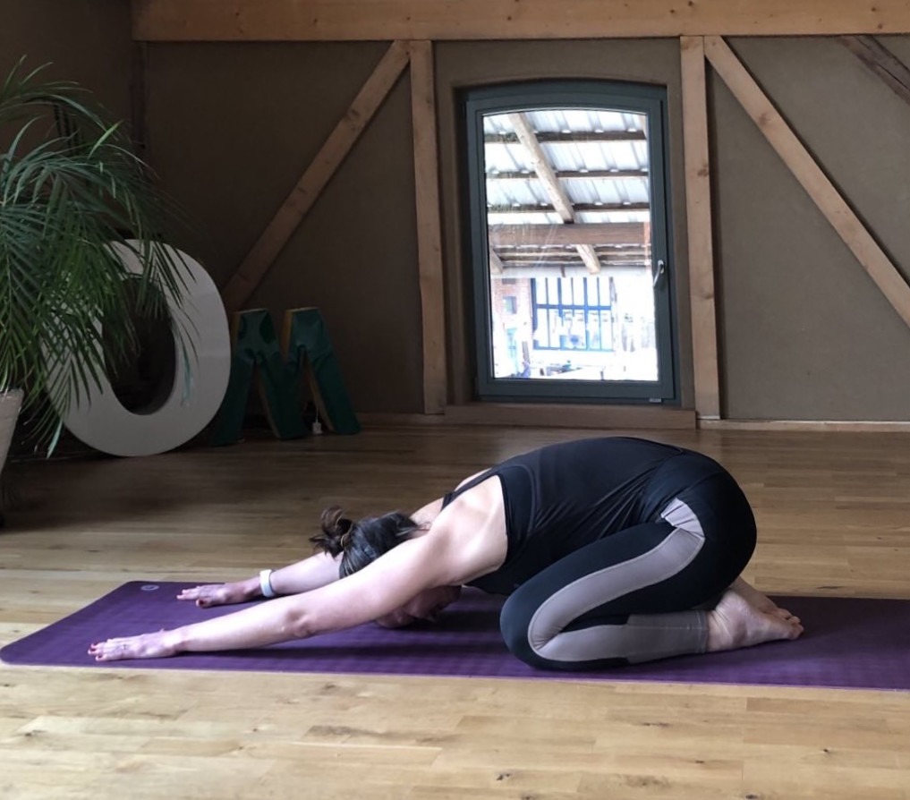 Yoga marie beim Yoga Salderatzen
